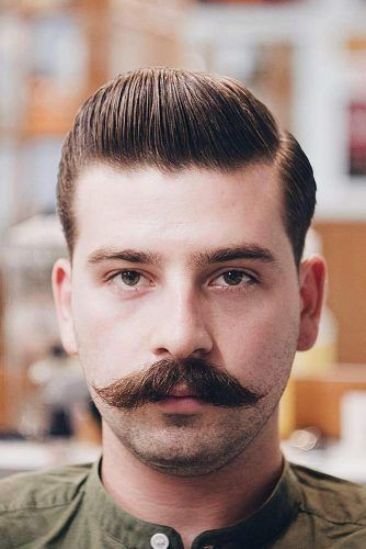 Different Mustache Styles That Suit All Tastes And Face Shapes ★ Mens Moustache Style, Walrus Mustache, Hipster Mustache, Mustache And Goatee, Moustache Style, Growing A Mustache, Beard And Mustache Styles, Cool Mustaches, Moustaches Men