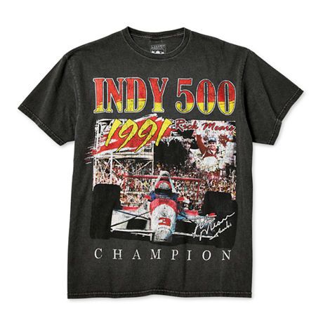 Rev up your style with this men's graphic t-shirt featuring a bold Indy 500 design. Made from 100% cotton for ultimate comfort, the shirt is cut for a regular-fit and features a crew neckline and short sleeves. Closure Type: Pullover HeadFit: Regular FitNeckline: Crew NeckSleeve Length: Short SleeveFiber Content: 100% CottonCare: Tumble Dry, Machine WashCountry of Origin: Imported Black Pigment, Tops Graphic, Indy 500, Men's Graphic T Shirt, Christmas 2024, Fancy Dresses, Men Short Sleeve, Crew Neckline, Shirts Tops