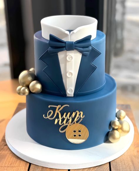 35 Birthday Cake For Men, Gentlemen Cake, Men’s Birthday Cake Mens Birthday Cake Classy, Suit Cake For Men, Suit Birthday Cake For Men, Men Birthday Cakes, Bow Tie Cake For Men, Chef Jackets Design, Tuxedo Cake