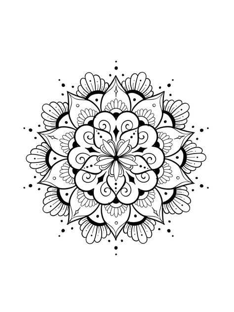 Mandala Drawing Tattoo, Mandala Drawing With Quotes, Mandala Drawing Simple, Mandala Drawing Ideas Creative Beautiful, Simple Mandala Drawing, Drawing With Quotes, Mandala Drawing For Beginners, Mandala Drawing Easy, Drawing Ideas Mandala