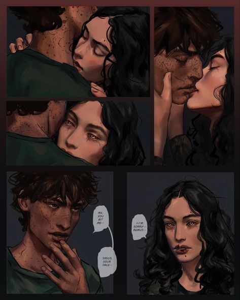 Sirius X, Black Vampire, Marauders Fan Art, Remus And Sirius, Harry Potter Ships, Gay Books, Harry Potter Headcannons, All The Young Dudes, Harry Potter Marauders