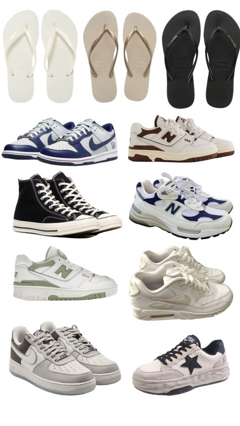 Good Shoes For School, Best Shoes For School, Essential Shoes, Sneakerhead Room, Shoes For School, Preppy Shoes, Popular Shoes, Hype Shoes, Shoe Inspo