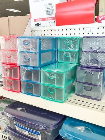 Dollar Tree Storage Bins, Dollar Tree Storage, Dollar Tree Diy Organization, Farmhouse Makeover, Dollar Tree Organization, Diy Organizer, Dollar Store Diy Organization, Ideas Para Organizar, Diy Dollar Tree Decor