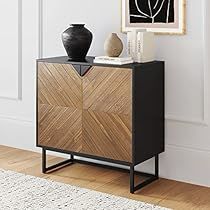 Herringbone Cabinet, Entryway Storage Cabinet, Modern Sideboard Buffet, Nathan James, Hallway Cabinet, Accent Storage Cabinet, Modern Storage Cabinet, Buffet Sideboard, Accent Storage