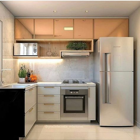 Small Kitchen Units, Simple Kitchen Remodel, Cozy Interior Design, Modern Cupboard Design, Modern Kitchen Cabinet Design, Kitchen Interior Design Decor, Kitchen Design Plans, House Furniture Design, Modern Kitchen Cabinets