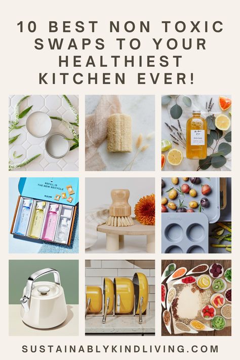 Non toxic kitchen Non Toxic Kitchen Swaps, Non Toxic Kitchen Utensils, Non Toxic Home Swaps, Non Toxic Swaps, Non Toxic House, Nontoxic Swaps, Non Toxic Kitchen, Ikea House, Toxic Cookware