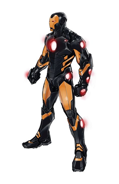 Superior Iron Man, Iron Man Helmet, Iron Man Comic, Marvel Animation, Iron Man Art, Iron Man Suit, Iron Man Armor, Vi Design, Marvel Iron Man