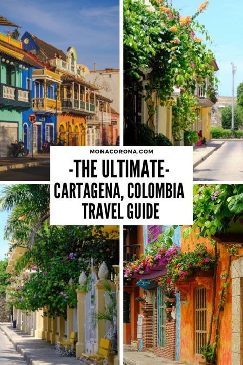 Cartagena Colombia travel guide itinerary Cartagena Restaurants, Rosario Islands, Colombia Itinerary, Cartagena Colombia Travel, Colombia Travel Guide, Trip To Colombia, Colombian Culture, Itinerary Ideas, Colombian Food