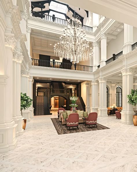 Raffles Hotel Singapore, Woman Like Me, Colonial Interior Design, Luxury Hotels Interior, Raffles Hotel, Vastu House, Singapore Interior Design, Singapore Interior, Classic Hotel