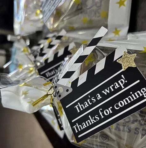 Hollywood Party Favors, Movie Theater Party, Cinema Party, Movie Party Favors, Movie Night Birthday Party, Xmas 2024, Hollywood Party Theme, Movie Themed Party, Hollywood Theme