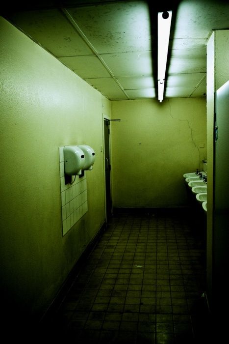 Green Light Bathroom, Saw Bathroom Scene, Bathroom Writing, Gas Station Bathroom, Bathroom Stalls, Locked Room, Todd Hido, Dreamcore Weirdcore, Liminal Spaces