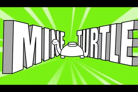 MINE TURTLE CAUTION Mine Turtle, Asdf Movie, Atari Logo, Nintendo Wii, Nintendo Wii Logo, Turtles, Gaming Logos, ? Logo, Logos