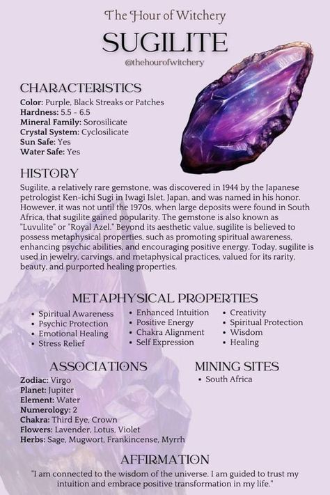 Spiritual Coaching, Crystal Healing Chart, Spell Jars, Wiccan Magic, Crystals Healing Properties, Spiritual Crystals, Herbal Magic, Gemstone Meanings, Crystal Therapy