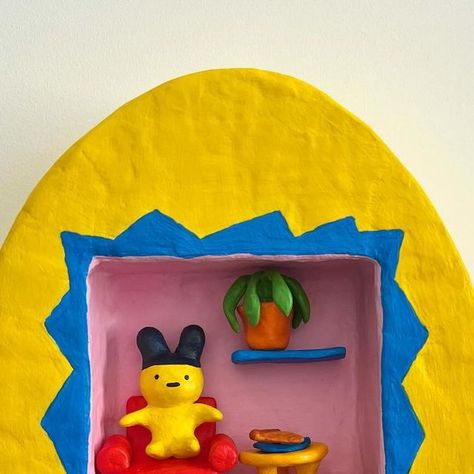 Jennifer Xiao on Instagram: "Little tamagotchi diorama" Jennifer Xiao, On Instagram, Instagram