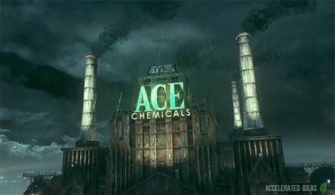 Ace Chemicals, Arkham Games, Batman Games, Art Deco Theme, Planet Coaster, Episode Interactive Backgrounds, Dc World, Batman Arkham City, Superhero Batman