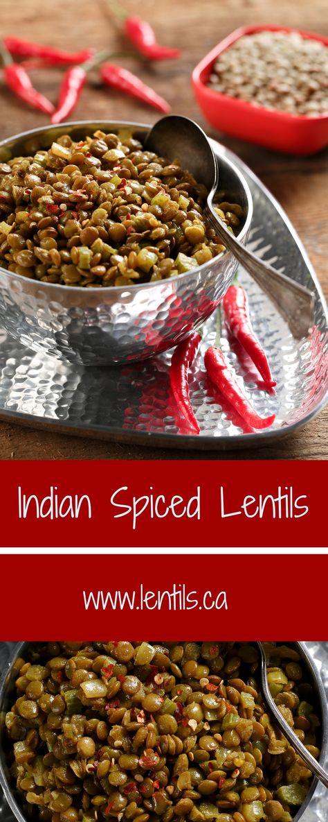 Veggie Squares, Lentil Side Dish, Food Of India, Crispy Snacks, Spiced Lentils, Dried Lentils, Vegetarian Entrees, Indian Foods, Green Lentils