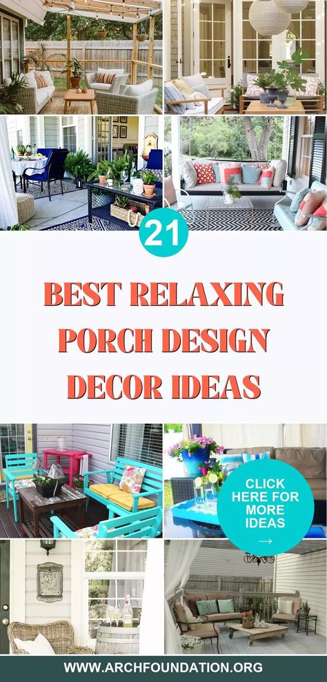 21 Perfect Porch Designs and Decor Ideas for a Peaceful Escape Rustic Patio Furniture, Wicker Rocker, Wood Anchor, Rustic Patio, Architecture Bathroom, Summer Porch, Farmhouse Porch, Beautiful Outdoor Spaces, Romantic Lighting