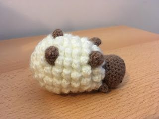 Crochet... Amigurumi : Mini Sheep Crochet Sheep Free Pattern, Paper Organizing, Mini Sheep, Crochet Sheep, Crochet Bedspread Pattern, Crochet Keychain Pattern, Crochet Turtle, Crochet Rabbit, Crochet Animals Free Patterns