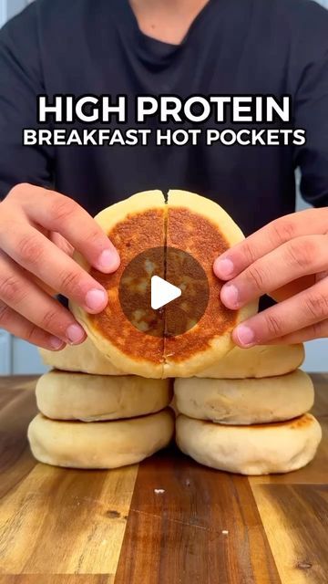 Breakfast Hot Pockets, Homemade Hot Pockets, Low Fat Breakfast, Best Whey Protein Powder, Best Whey Protein, Protein Yogurt, High Protein Meal Prep, Yogurt Breakfast, Freezer Meal Prep