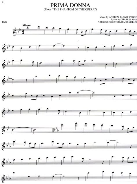 Free online flute sheet music - The Phantom of the Opera Phantom Of The Opera Flute Music, Clarinet Sheet Music, Favorite Number, Flute Sheet Music, Violin Sheet, Mashup Music, The Phantom Of The Opera, Violin Sheet Music, Flute Music