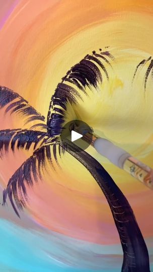 150K views · 896 reactions | EASY palm tree painting! #beginnerfriendly #palmtrees #beachvibes #paintingart | Emily Seilhamer Art | Emily Seilhamer Art · Original audio Palm Tree Painting, Palm Trees Painting, Acrylic Painting For Beginners, 10k Views, Tree Painting, Art Original, Palm Tree, Palm Trees, Watercolor Painting