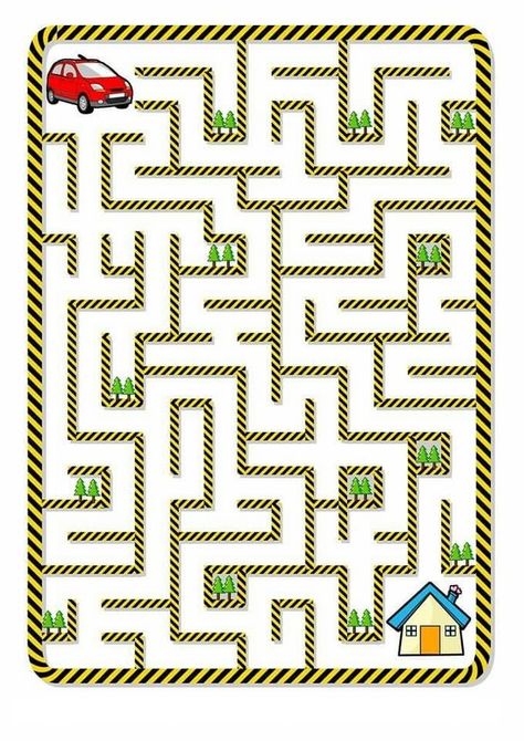 Plurals Worksheets, Maze Games For Kids, Tracing Worksheets Free, Maze Worksheet, Mazes For Kids, Maps For Kids, Maze Puzzles, Maze Game, 2nd Grade Worksheets