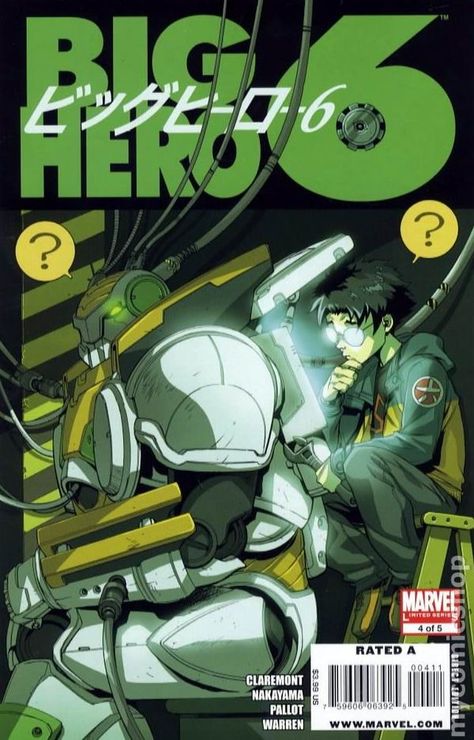 Big Hero 6 (2008 Marvel) 4 Big Hero 6 Film, Big Hero 6 Comic, Three Jokers, Takachiho, Hiro Hamada, Marvel Zombies, First Animation, Young Avengers, New Avengers