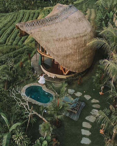 Read more:  26 Rainforest hotels in Bali where you can bask in lush views and stay among nature Bamboo villas are all the rage, they have a subtle magic aspect ... Read More The post Veluvana Bali – Stay among nature at this Bali bamboo house with private pool! appeared first on TripCanvas Indonesia. Bamboo Villa, Bali Stay, Villas In Bali, Bali Forest, Bali Resorts Exterior, Bamboo Villa Bali, Veluvana Bali, Bamboo House Bali, Bali Jungle Resort