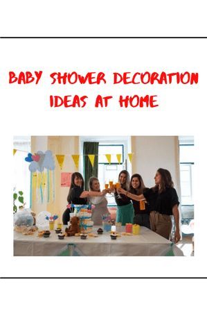 baby shower decoration ideas Intimate Baby Shower At Home, Baby Shower Decoration Ideas, Baby Shower Decoration, Close Friends, Family Events, Baby Shower Decorations, Baby Showers, Decoration Ideas, Newborn Baby