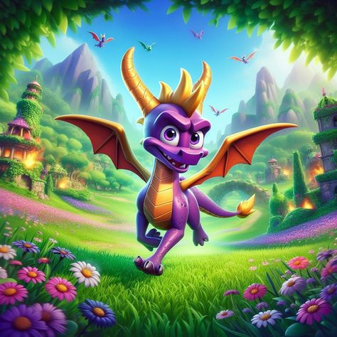 Spyro The Dragon Game, Spyro And Cynder, Dragon Coloring Pages, Dragon Coloring, Spyro The Dragon, Fan Fiction Stories, Dragon Coloring Page, Purple Dragon, Dragon Games