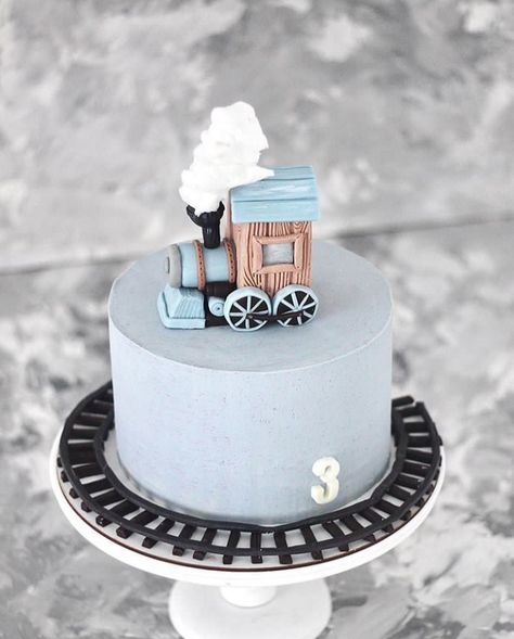 Train Birthday Party Cake, Choo Choo Train Birthday Party, Train Birthday Theme, Train Theme Birthday Party, Second Birthday Cakes, Train Birthday Cake, 2nd Birthday Party For Boys, Train Cake, Second Birthday Ideas