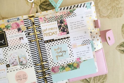 Planner March, Heidi Swapp Planner, Heidi Swapp Memory Planner, Happy Planners, Memory Planner, Digital Bullet Journal, Recollections Planner, Journal Diy, Paper Things