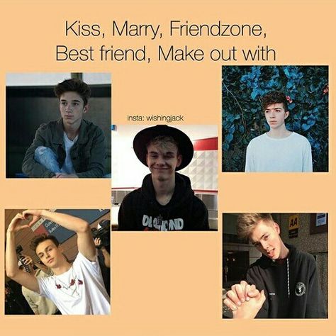 kiss jack, marry corbyn , friendzone zack , best friend daniel , make out with jonah Why Don't We Memes, Why Dont We Imagines, Why Dont We Band, Zach Herron, Why Dont We Boys, Jack Avery, Corbyn Besson, Mens Band, Future Boyfriend