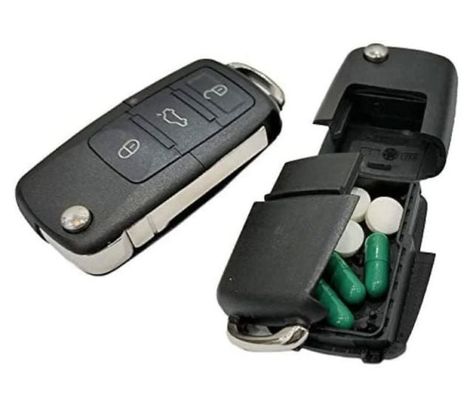 New Car Key, Key Storage Box, Small Safe, Diversion Safe, Hidden Safe, Hide Money, Key Keychain, Key Safe, Secret Box