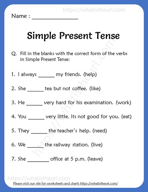 Simple Present Tense Worksheets for Grade 3 Worksheet On Present Simple, Worksheet On Tenses Class 4, Past Tense And Present Tense Worksheets, Simple Past Tense Work Sheets, Worksheet On Simple Present Tense, Tenses For Grade 2, Present To Past Tense Worksheet, Tenses Worksheet For Grade 2, Tenses Worksheet Grade 4