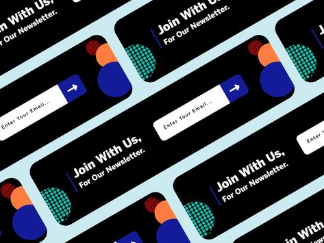 Join Us Banner by Sandeep Mandloi™ on Dribbble App Design Trends, Website Banner Design, Mobile Banner, Corporate Logo Design, Good Advertisements, Digital Banners, Banner Design Inspiration, Ui Patterns, Blog Banner