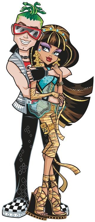 Monster High Wiki, Deuce Gorgon, Monster High Halloween, Monster High Costume, Ghoul School, Arte Monster High, Monster High Pictures, Couple Costume, Monster High Party