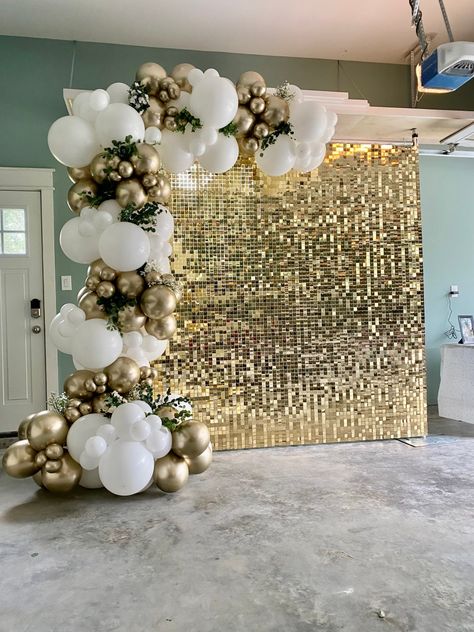 Boxwood Hedge Backdrop, Hedge Backdrop, Boxwood Hedges, Prom Backdrops, Shimmer Wall Backdrop, Casino Birthday, Sequin Wall, Birthday Room Decorations, Boxwood Hedge