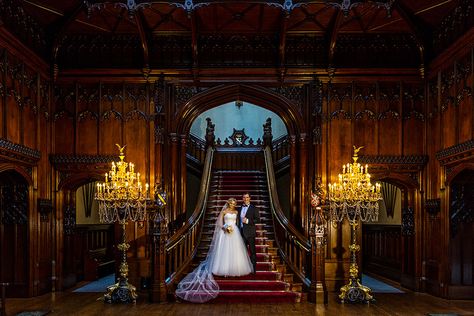 Allerton Castle Wedding Photography - 0013 Beauty And The Beast Wedding Dresses, Chris Chambers, Beauty And The Beast Wedding Theme, Barn Wedding Dress, Castle Weddings, Beautiful Wedding Decorations, Royal Castles, Barn Wedding Venue, Castle Wedding