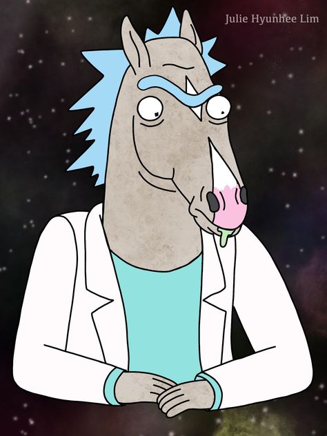 Bojack Horseman Painting, Bojack Horseman Drawing, Bojack Horseman Tattoo, Rick Y Morty, Bojack Horseman, Horse Tattoo, Perspective Art, Neon Wallpaper, Movie Wallpapers