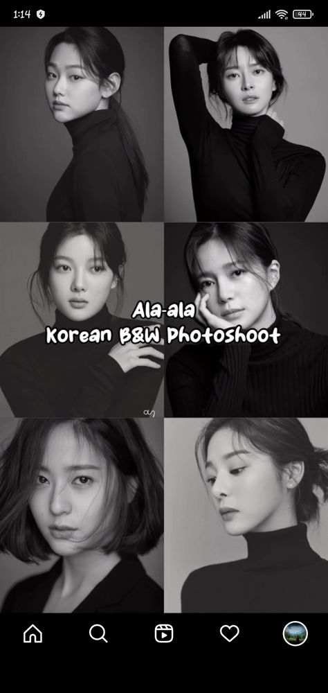 Korean B&w Photoshoot, Pose Mode, Bw Photo, Photo Ideas, Take That, Black And White, Collage, Pins, Beauty