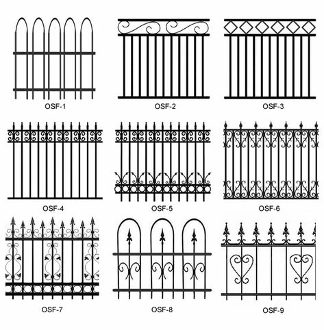 Ornamental Steel Fence Panels with Endless Designs Art Deco Fence, Ornamental Fence, Steel Fence Panels, Steel Fence, Fence Panel, Fence Gate, Iron Gate, Fence Panels, Front Garden