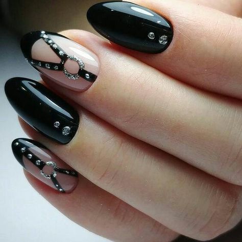 Nail Art Designs Ideas Tips & Inspiration nails nail art nail nail designs nail polish nail design nail art designs nails art nails acrylic nails ideas nail designs summer nail gel nails design nail polish colors nail tips nail trends nail tutorials nail art designs nail art ideas nail art design nail art easy nail art inspo nail art tutorial nail art glitter nails art ideas nails art summer nails art black fashion nails fashionable nails fashion style home nails home nail homedics nail Rock Nails, Black And White Nail, Black And White Nail Art, Witchy Nails, Nails Yellow, Makeup Nails Art, Punk Nails, Gothic Nails, Goth Nails