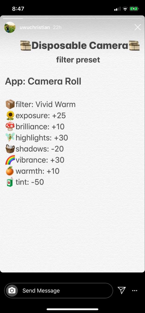 80s Camera Roll Filter, 80s Filter Camera Roll, Google Photos Editing Filters, 80s Filter, Old Photo Filter, Insta Editing, Iphone Filters, Iphone Preset, Edit Camera