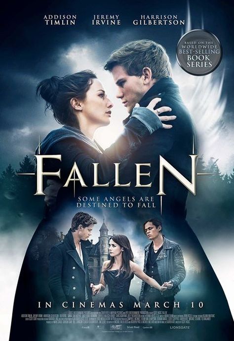 Fallen Book Series, Fallen Saga, Jeremy Irvine, Light Movie, Lauren Kate, Fallen Series, Romantic Fantasy, Fallen Book, Fantasy Movies