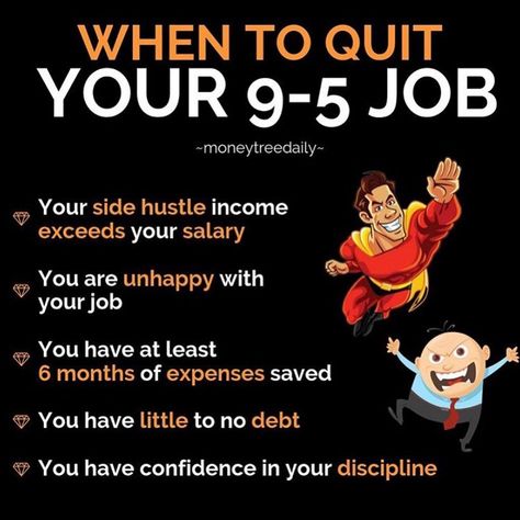 Business | Success | Money on Instagram: “WHEN TO QUIT YOUR 9-5 JOB  Don‘t start quitting your job because you made $1,000 online from a lucky trade❌ If you quit your 9-5 Job your…” Quit Job, 9 5 Job, Quit Your Job, Types Of Social Media, Music Motivation, Grant Cardone, Youtube Money, Quitting Your Job, Millionaire Lifestyle