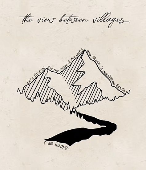 a minute from home but im so far from it Gregory Alan Isakov Tattoo, View Between Villages Tattoo, The View Between Villages Tattoo, The View Between Villages, Drawing Music, Noah Kahan, Taylor Swift Posters, Lock Screens, Home Tattoo