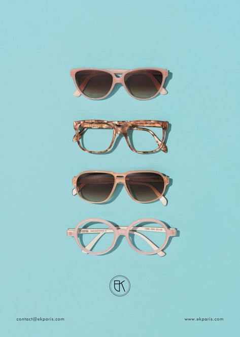 Sunglass Photography, Glasses Photography, Eyewear Photography, Photography Art Direction, Fashion Eye Glasses, Pinterest Fashion, Optical Glasses, Sunglasses & Glasses, Eyewear Design