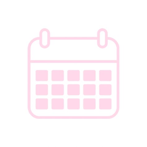 Light Pink Calendar Icon, Pink Calendar Icon, Calendar App Icon, Widget Background, App Themes, Pink Calendar, Pastel Pink Wallpaper, Calendar Widget, Color Icons