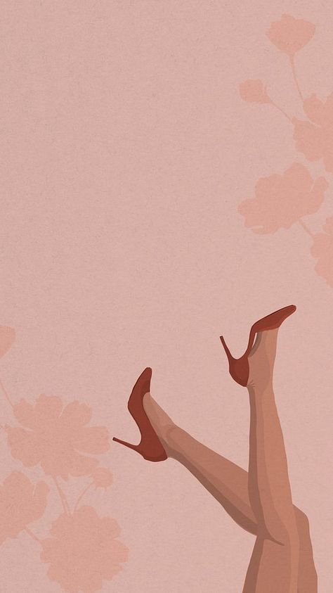 High Heels Aesthetic, Iphone Wallpaper Pink, Pink Botanical, Heels Aesthetic, Anime Stories, Pink High Heels, Instagram Graphic, Wallpaper Pink, Pink Wallpaper Iphone